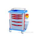 Medical Hospital ABS Stainless Steel Emergency Trolley